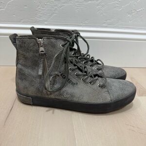 Blackstone Granite KL57 Zip Hi-Top Leather Sneaker Women's EU 39 Streetwear